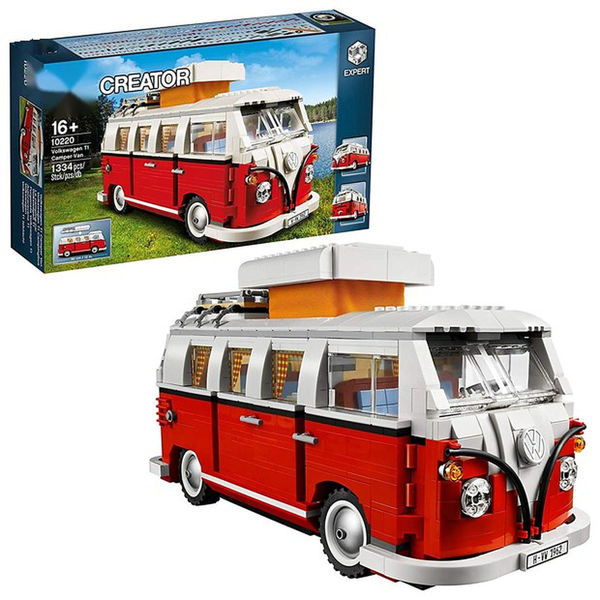 Volkswagen T1 Camper Van (1334+pcs)