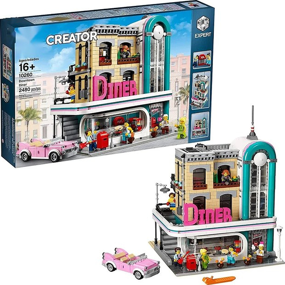 Downtown Diner (2480+pcs)
