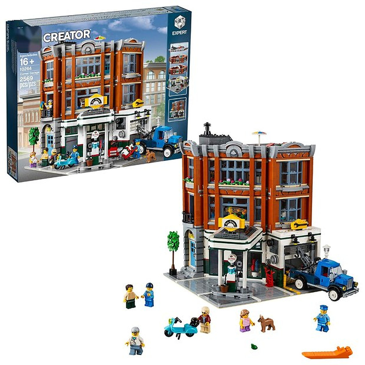 Corner Garage (2569+pcs)