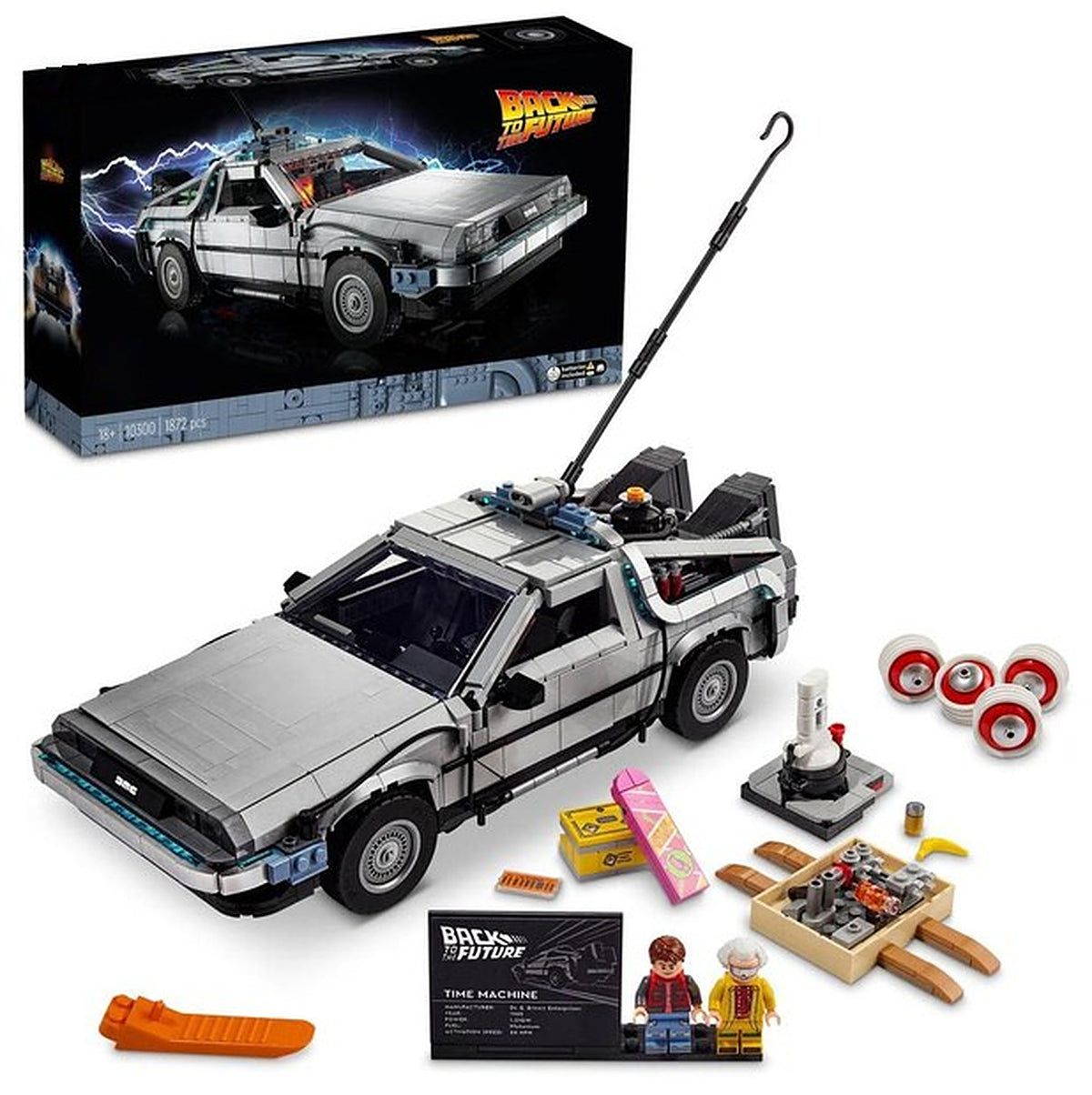 Back to the Future Time Machine (1872+pcs)