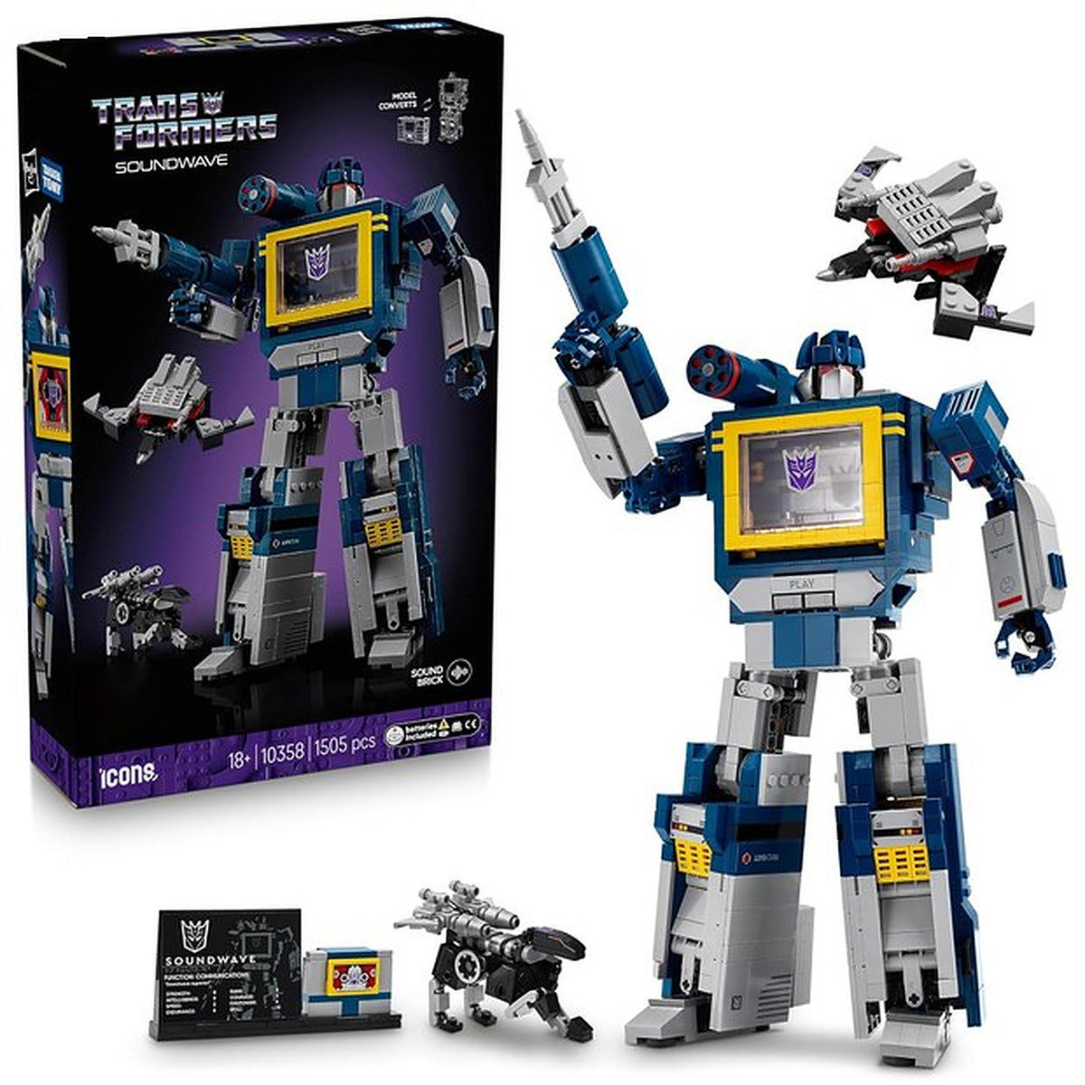 Transformers: Soundwave (1505+pcs)