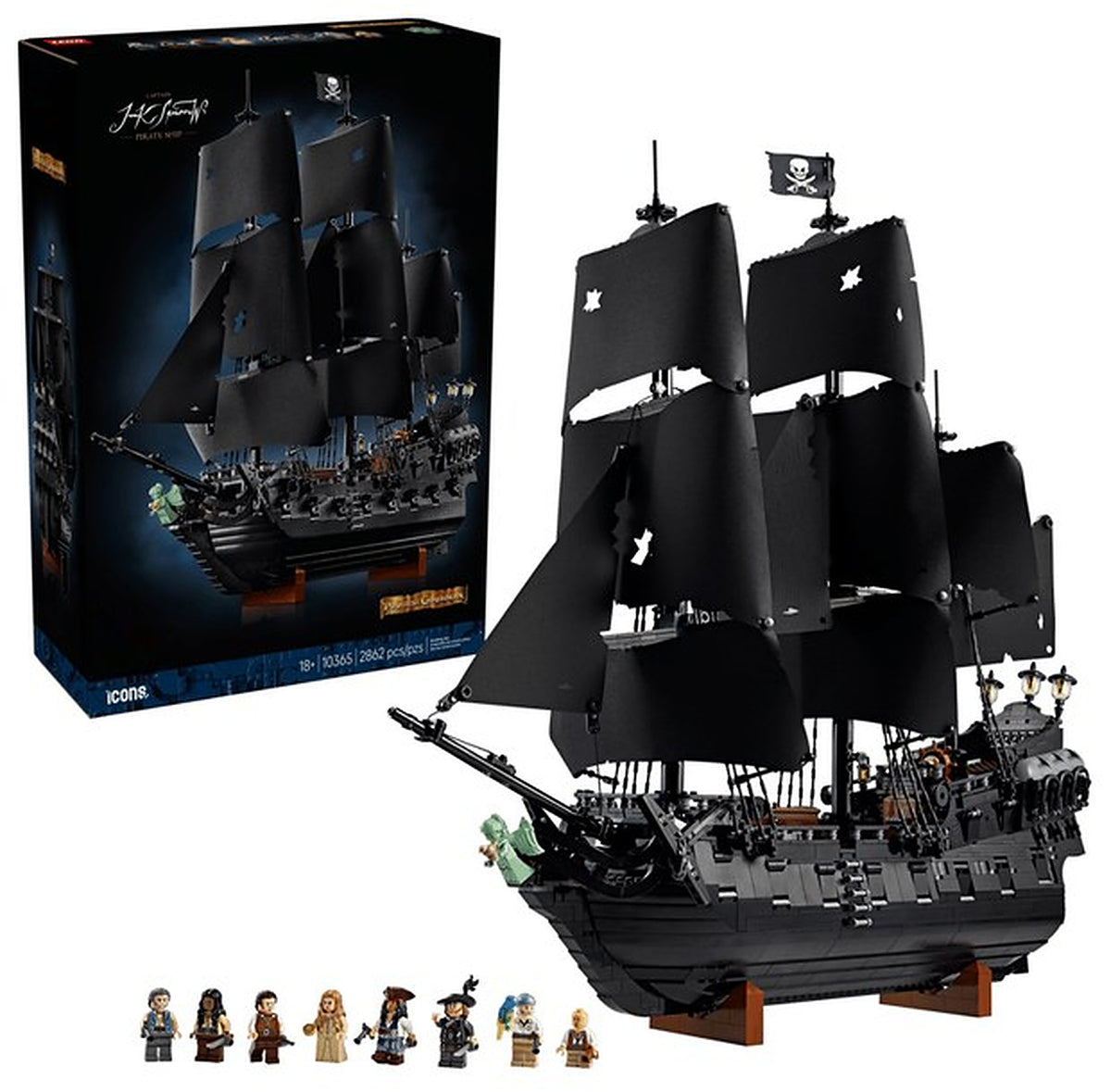 Captain Jack Sparrow's Pirate Ship (2862+pcs)