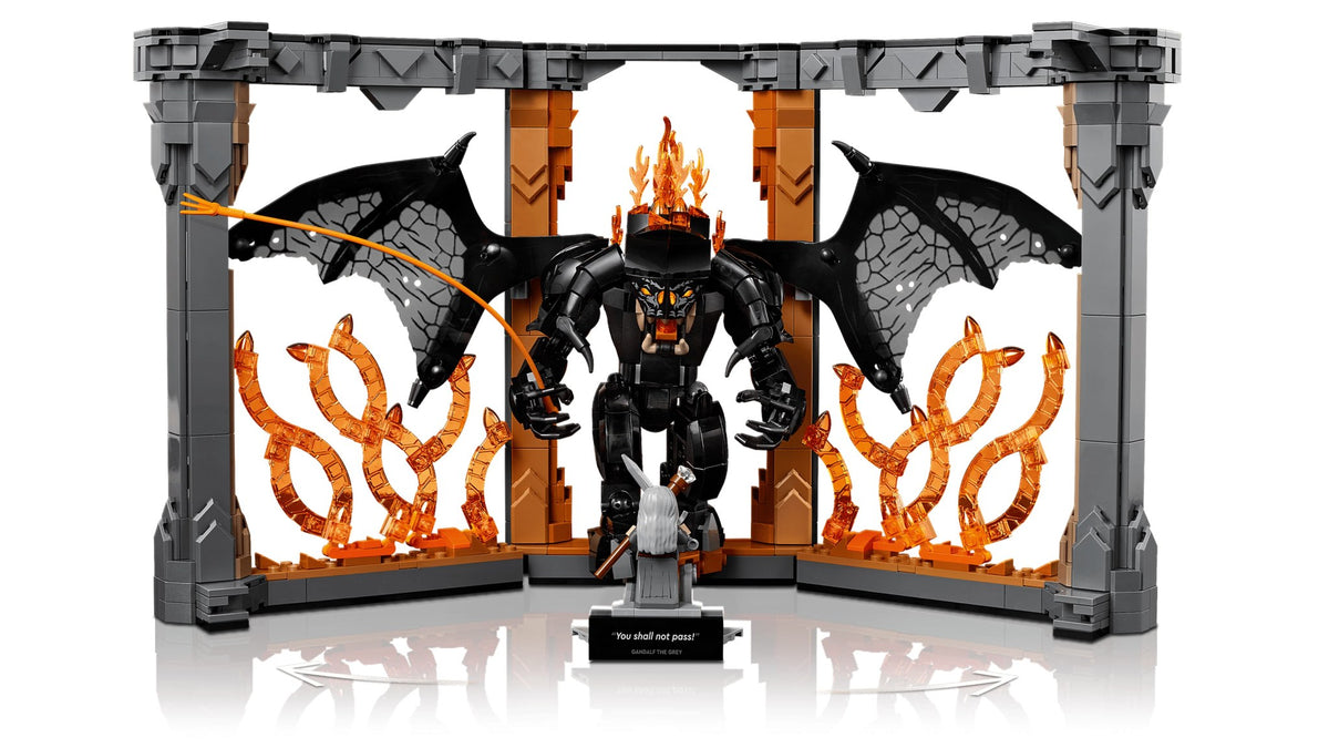 The Lord of the Rings: Balrog Book Nook (1201+pcs)