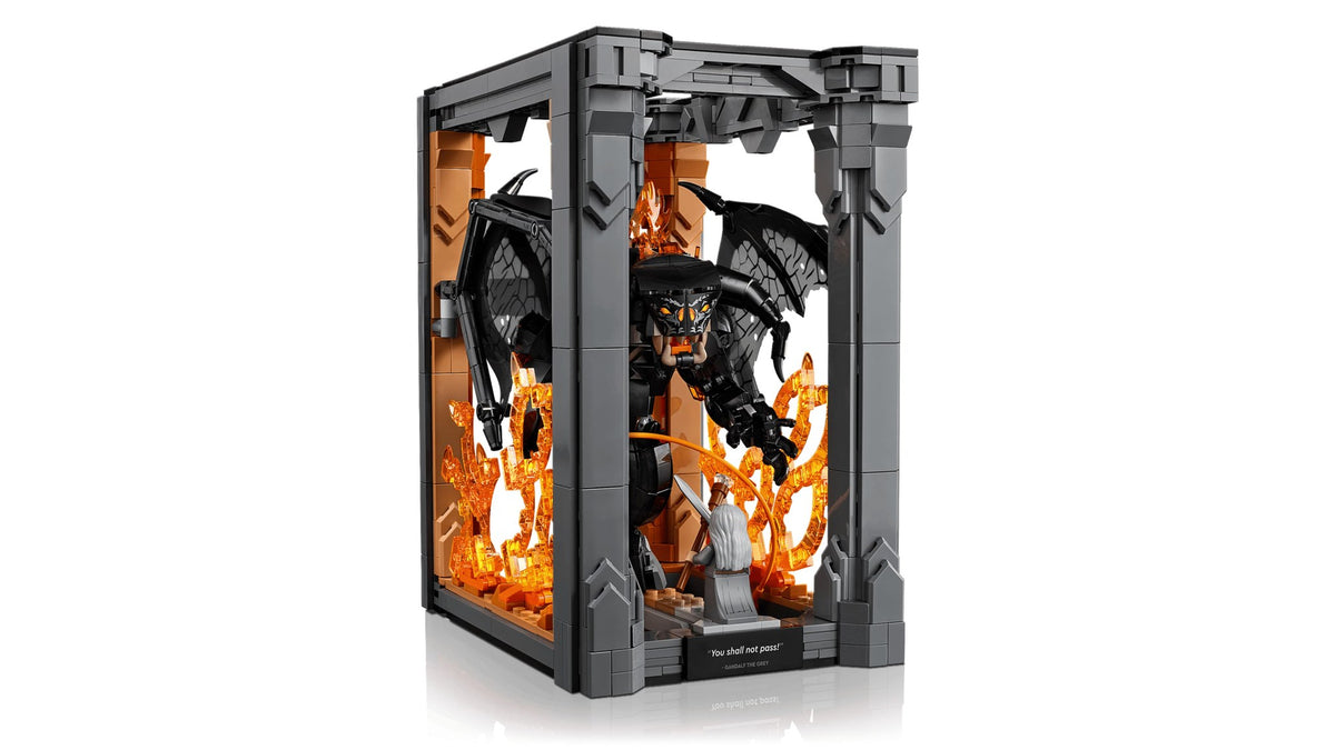 The Lord of the Rings: Balrog Book Nook (1201+pcs)