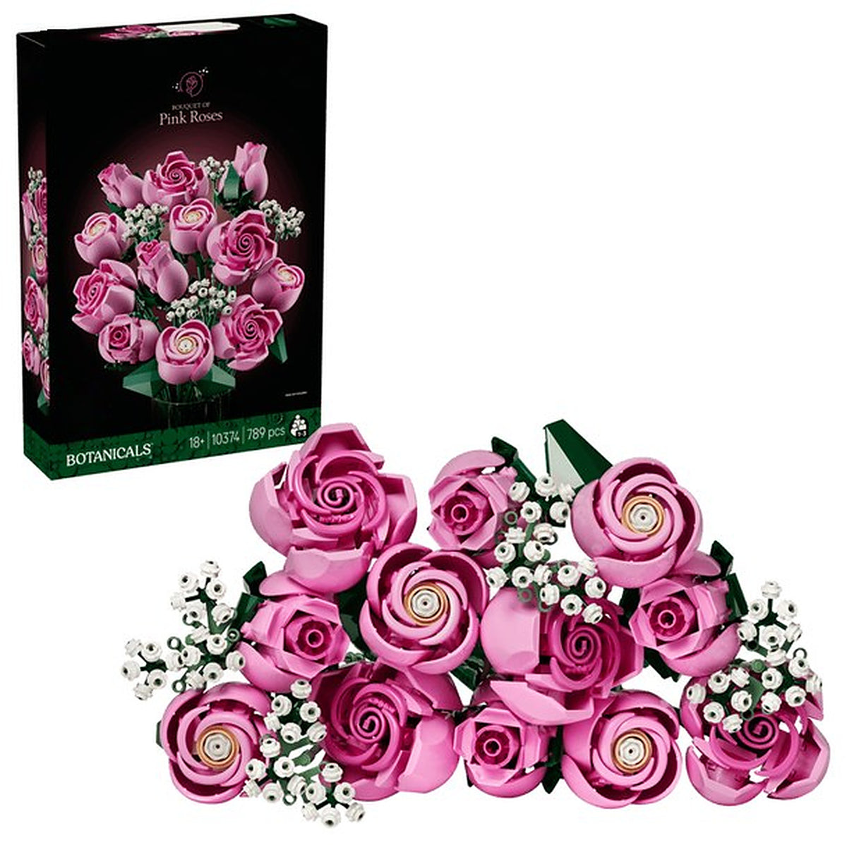 Bouquet of Pink Roses (789+pcs)