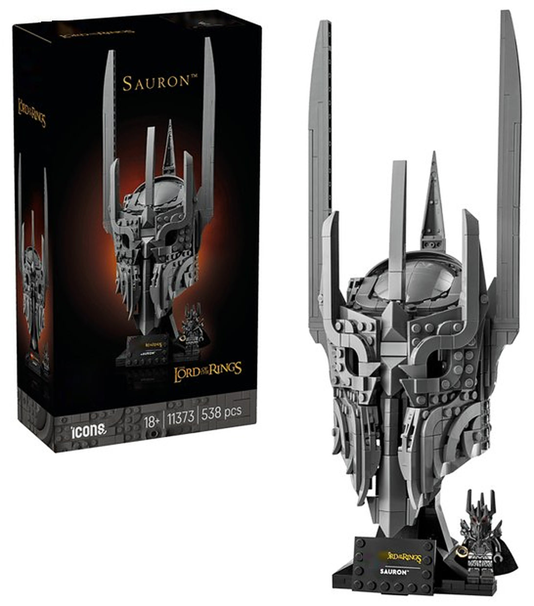 The Lord of the Rings: Sauron's Helmet (538+pcs)