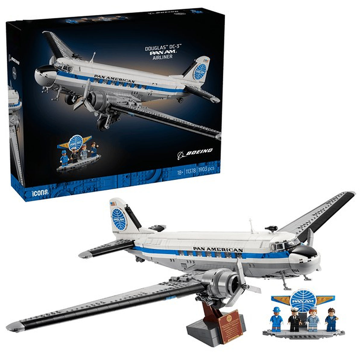 Douglas DC-3 PAN AM Airliner (1903+pcs)
