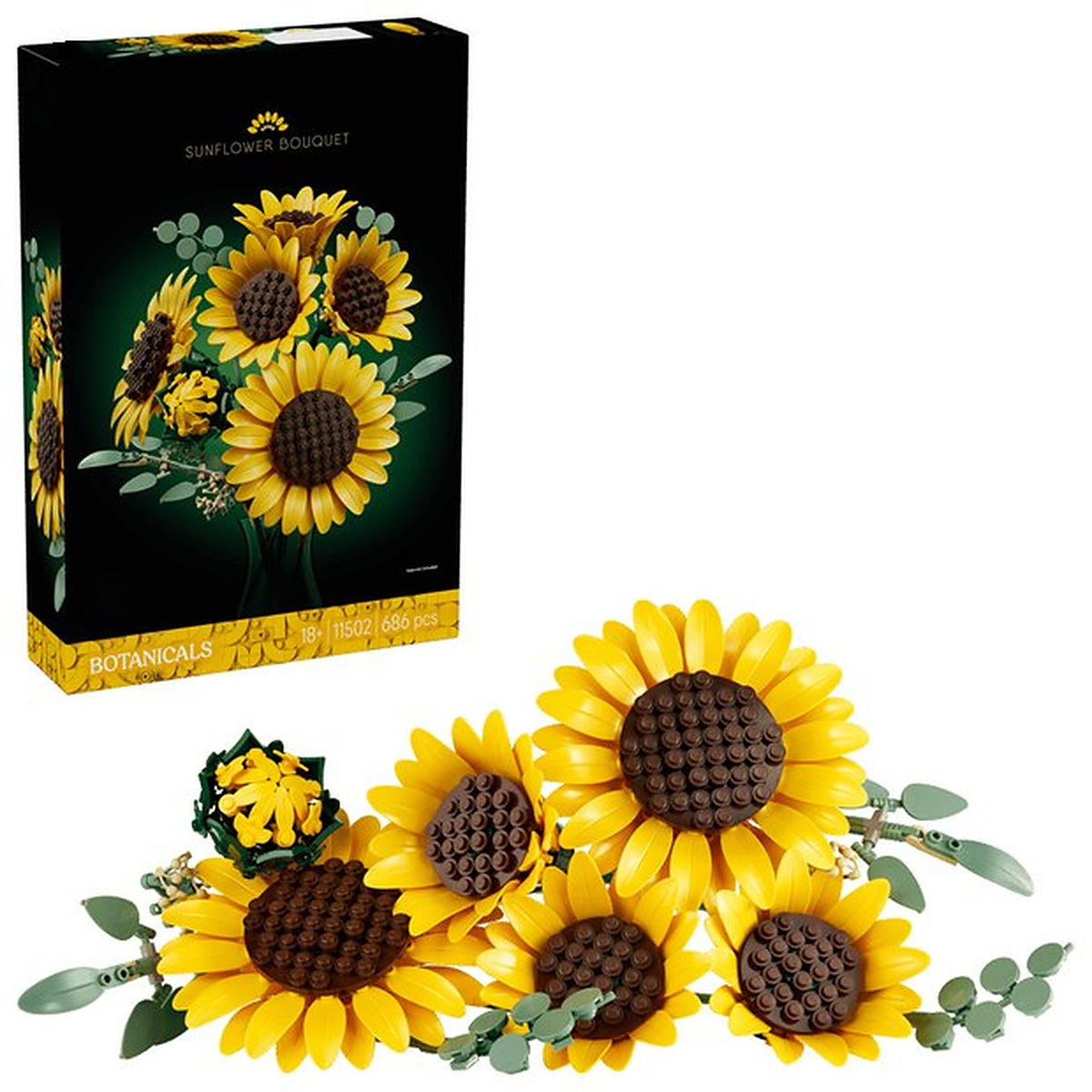 Sunflower Bouquet (686+pcs)