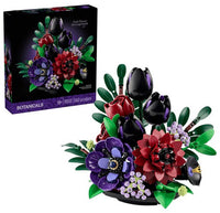 Dark Flower Arrangement (562+pcs)