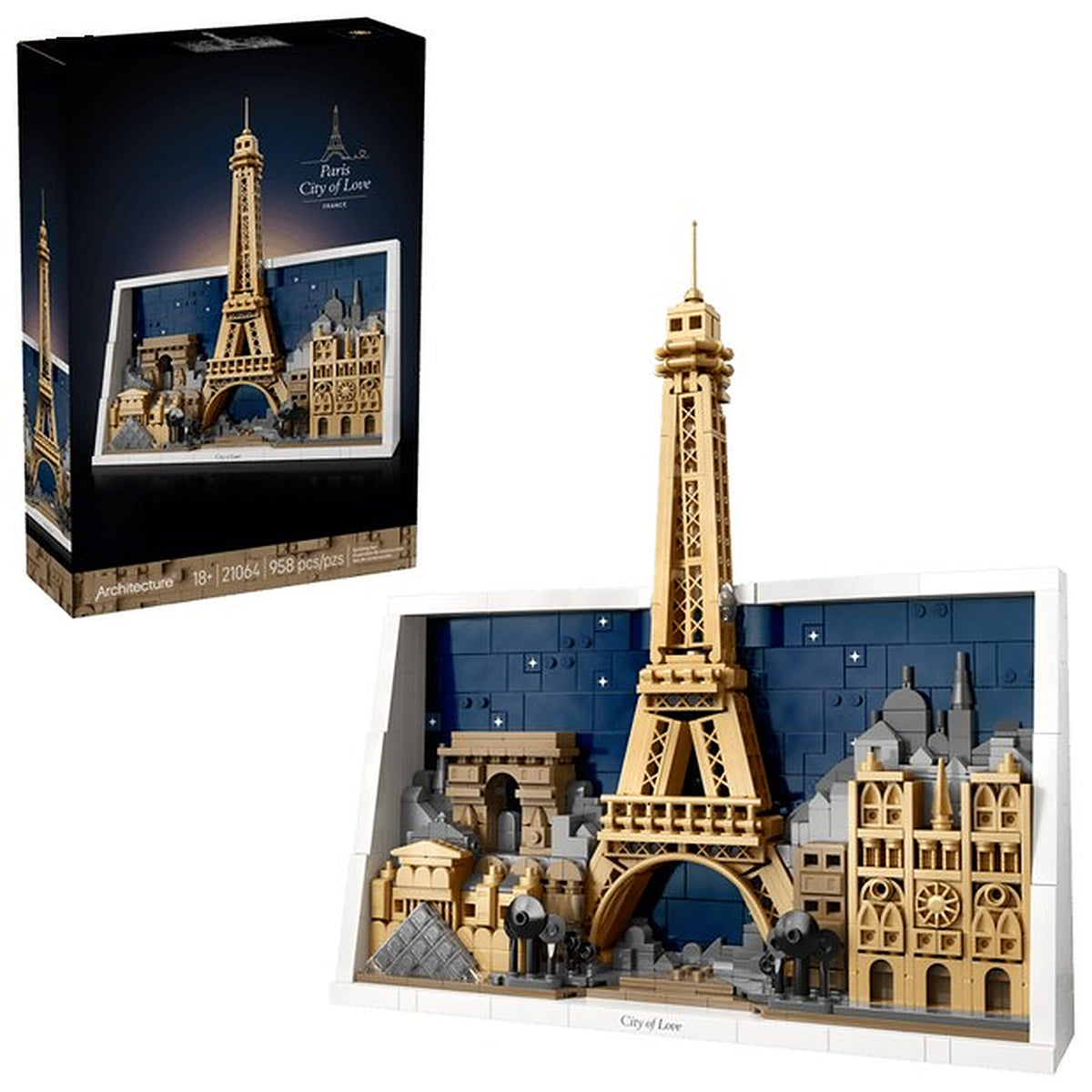 Paris - City of Love (958+pcs)