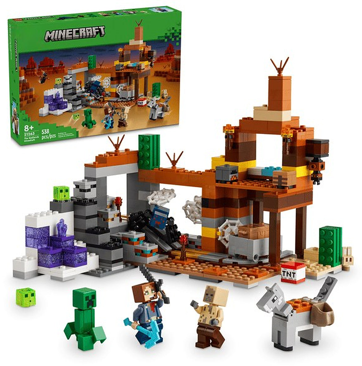 The Badlands Mineshaft (538+pcs)