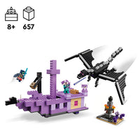 The Ender Dragon and End Ship (657+pcs)