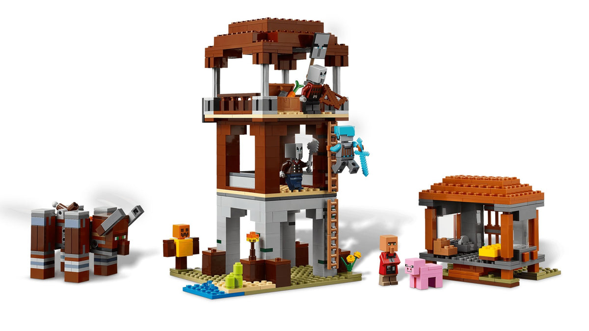 The Pillager Outpost and Ravager (665+pcs)