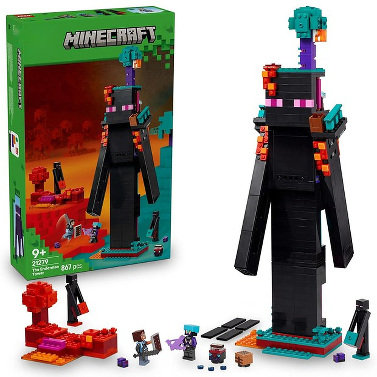 The Enderman Tower (867+pcs)