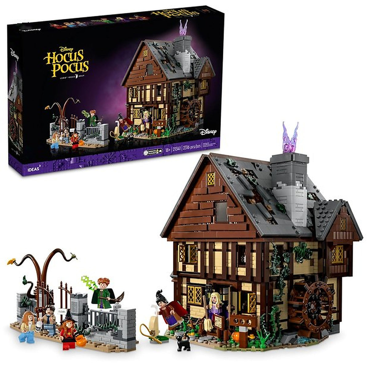 Hocus Pocus: The Sanderson Sisters' Cottage (2316+pcs)