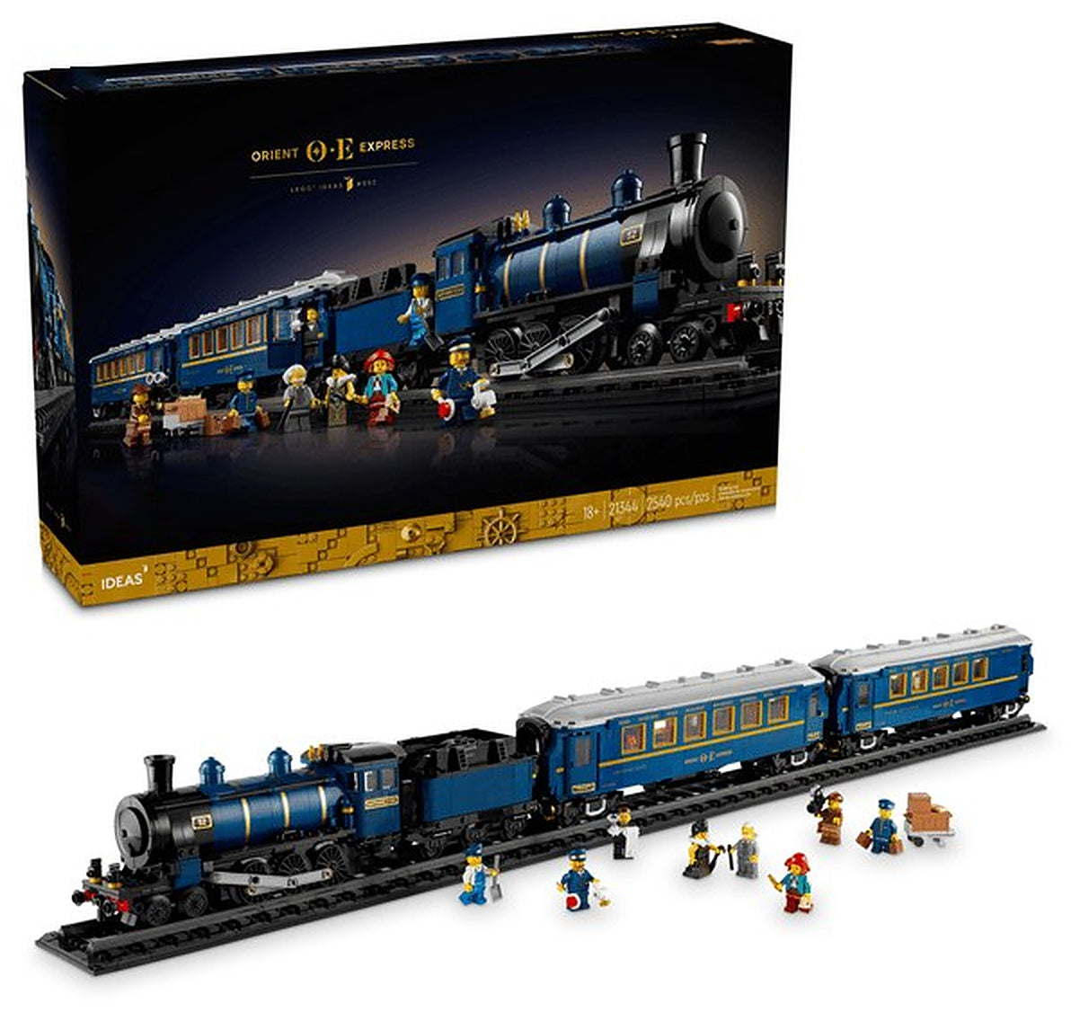 The Orient Express Train (2540+pcs)