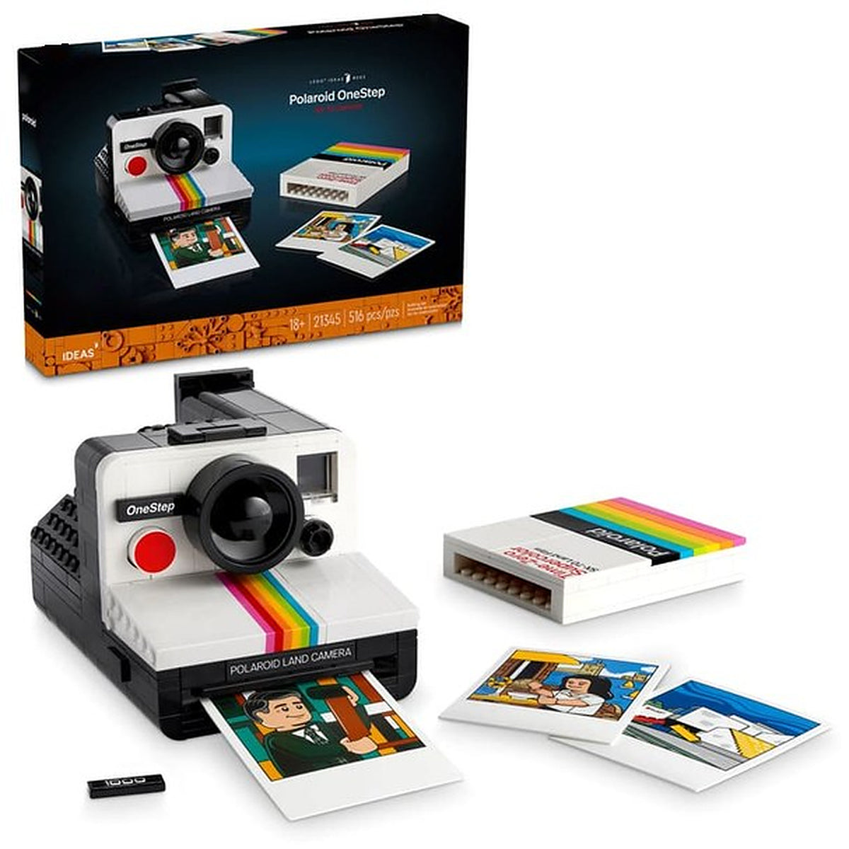 Polaroid OneStep SX-70 Camera (516+pcs)