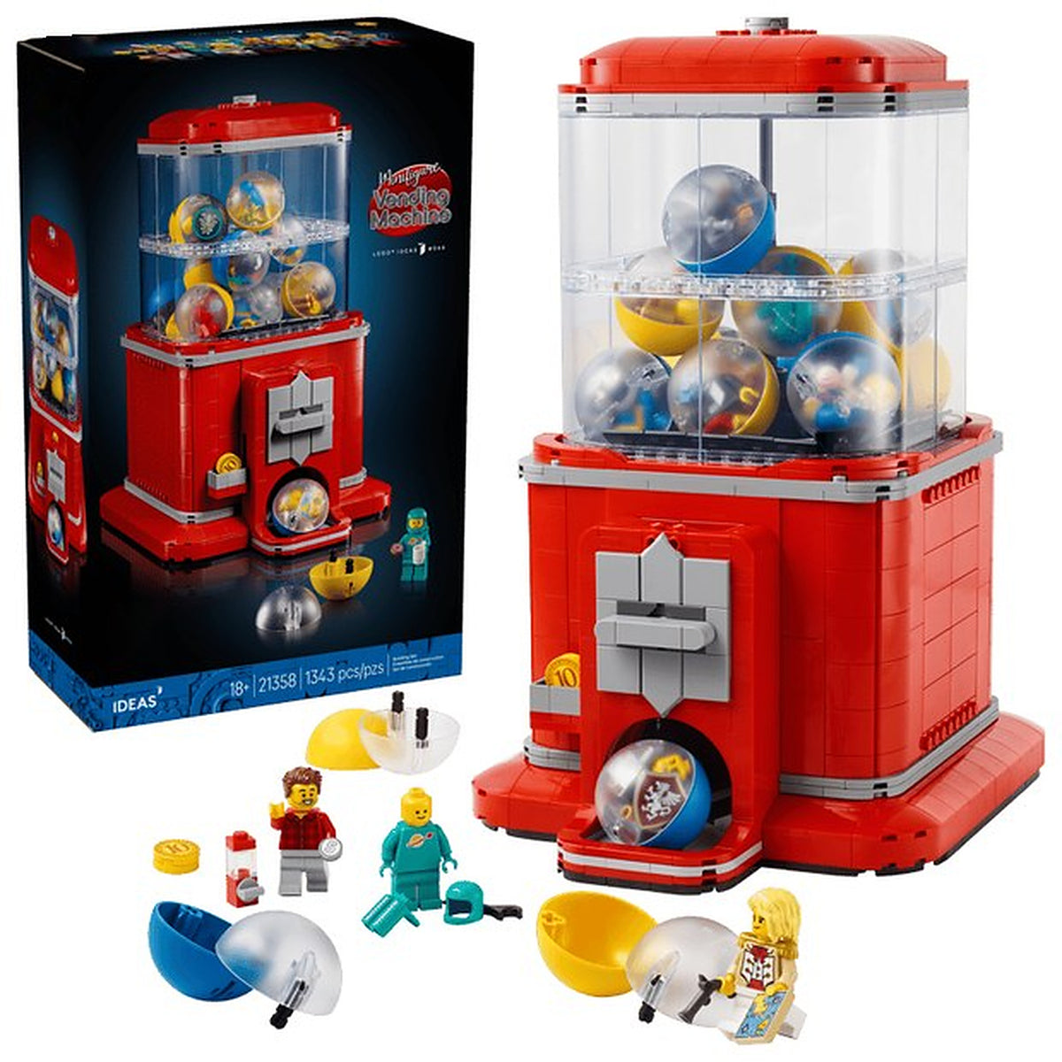 Minifigure Vending Machine (1343+pcs)