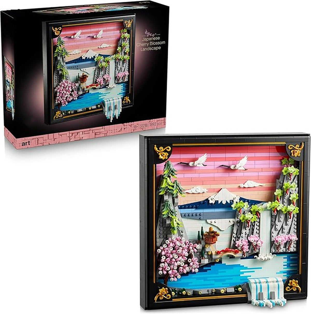 Japanese Cherry Blossom Landscape (1892+pcs)