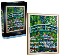 Claude Monet - Bridge over a Pond of Water Lilies (3179+pcs)