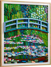 Claude Monet - Bridge over a Pond of Water Lilies (3179+pcs)
