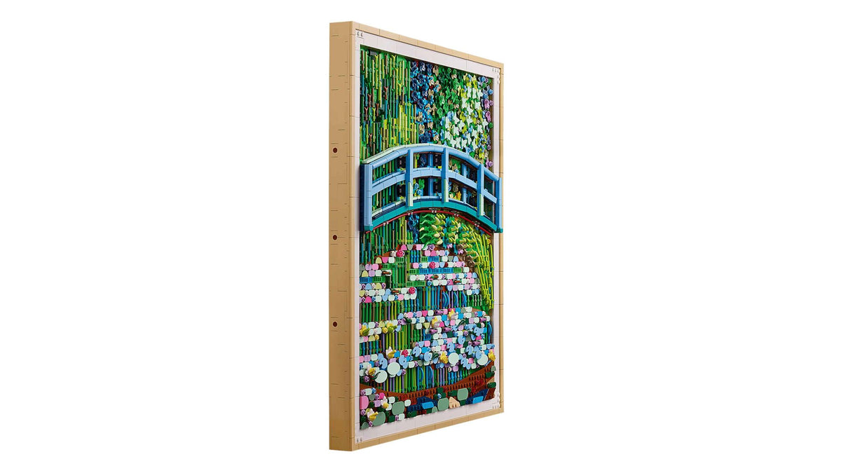 Claude Monet - Bridge over a Pond of Water Lilies (3179+pcs)