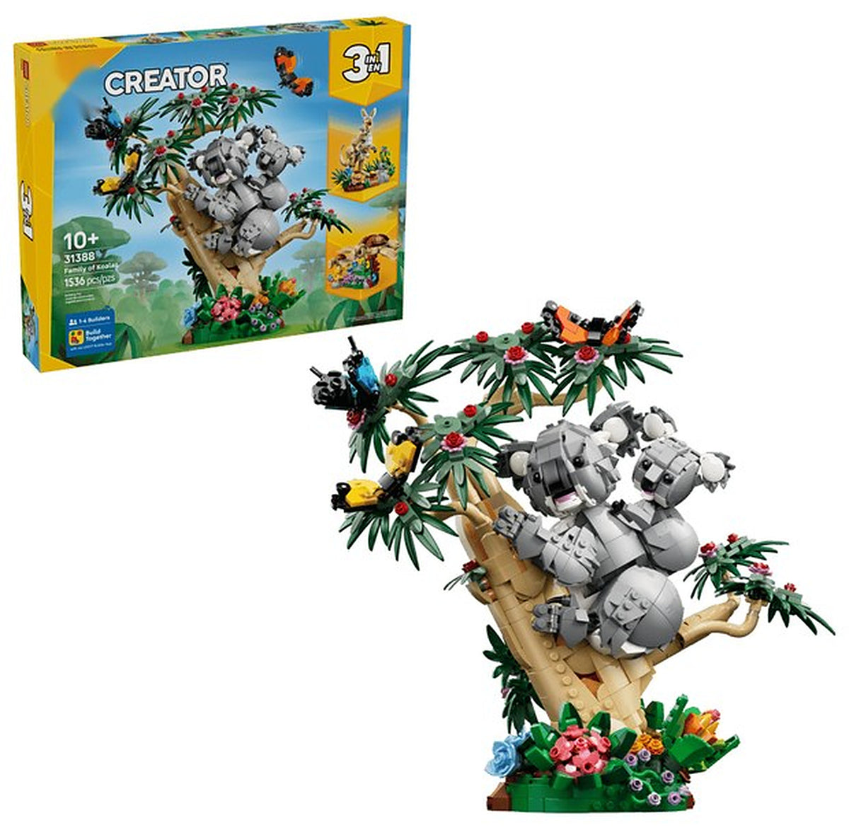 Wild Animals: Family of Koalas (1536+pcs)