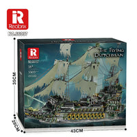 REOBRIX bateau pirate le Hollandais volant (plus de 5503 pièces)