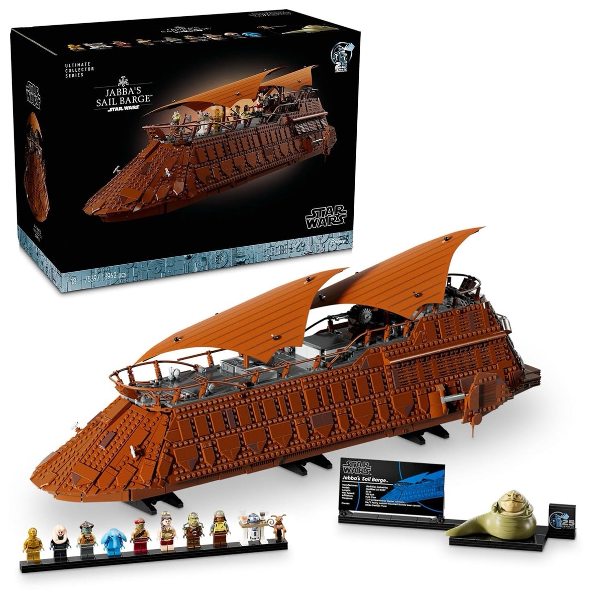 La Barge à Voiles de Jabba (3943+ pièces)