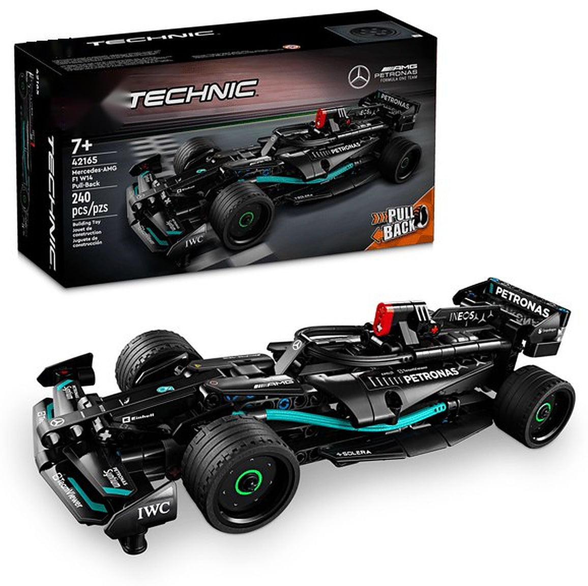 Mercedes-AMG F1 W14 Pull-Back (240+pcs)