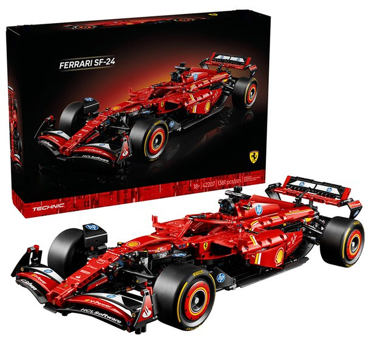 Ferrari SF-24 F1 Car (1361+pcs)