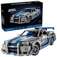 2 Fast 2 Furious Nissan Skyline GT-R (R34) (1410+pcs)