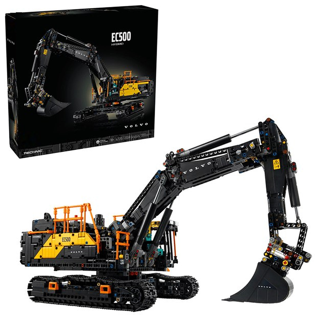 Volvo EC500 Hybrid Excavator (2359+pcs)
