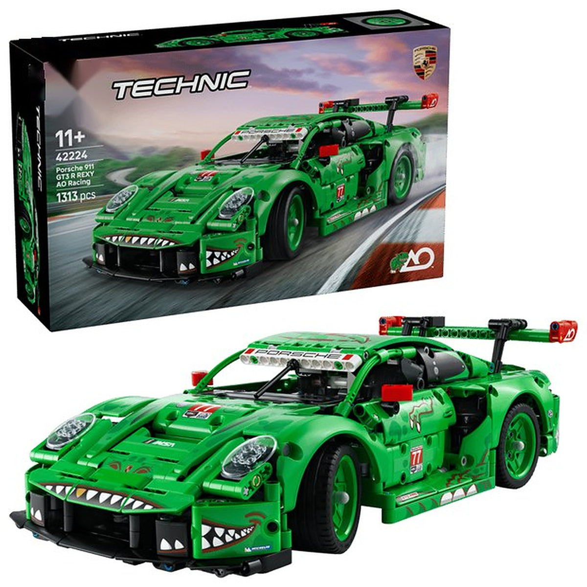 Porsche 911 GT3 R REXY AO Racing (1313+pcs)