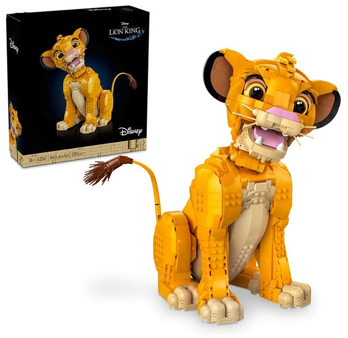 Young Simba the Lion King (1445+pcs)