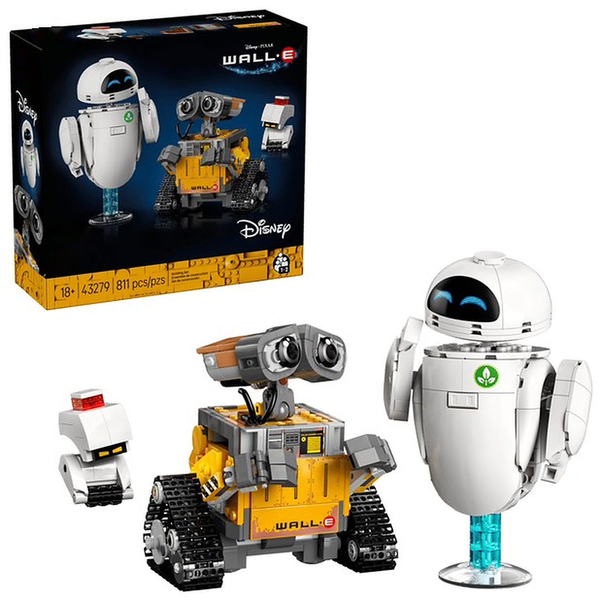 WALL-E and EVE (811+pcs)