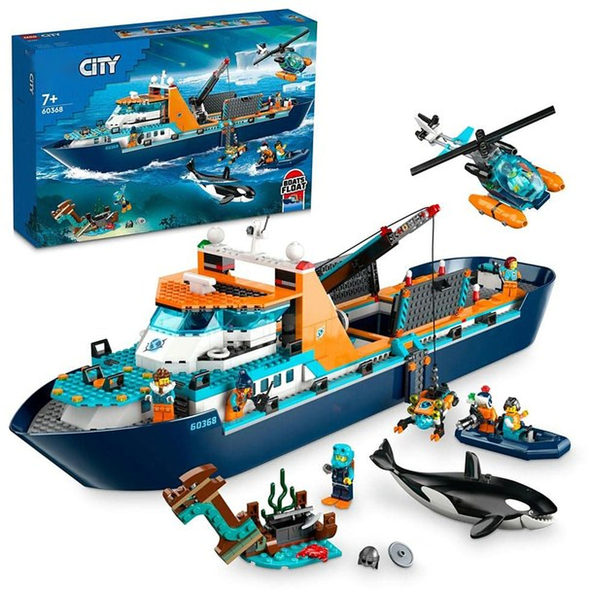 Arctic Explorer Ship (815+pcs)