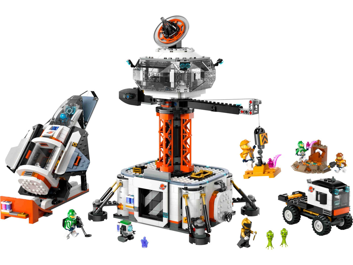 Space Base and Rocket Launchpad (1422+pcs)