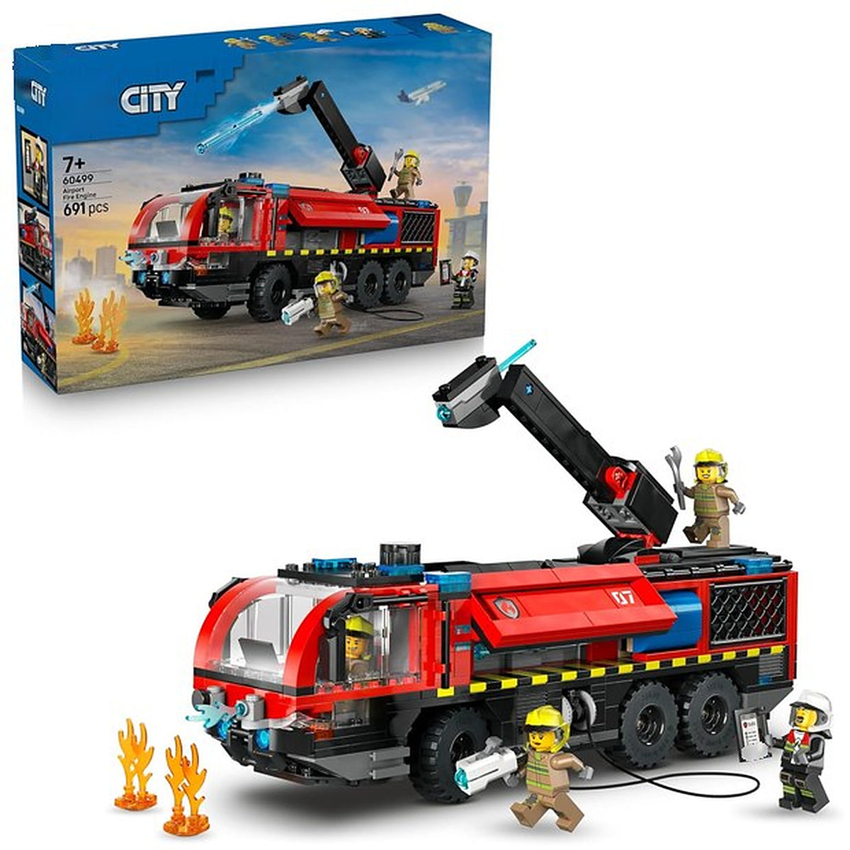 Airport Fire Truck (691+pcs)