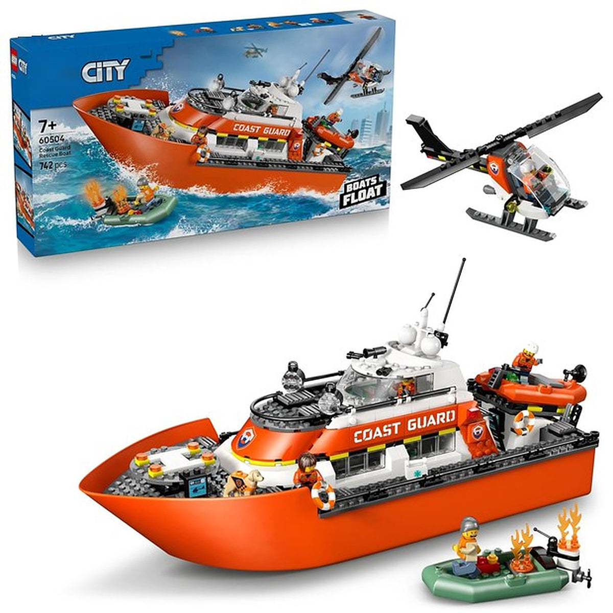 Coast Guard Rescue Boat (742+pcs)
