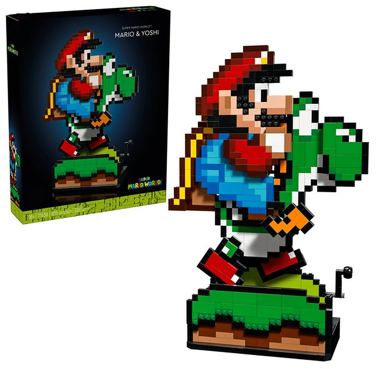 Super Mario World: Mario & Yoshi (1215+pcs)