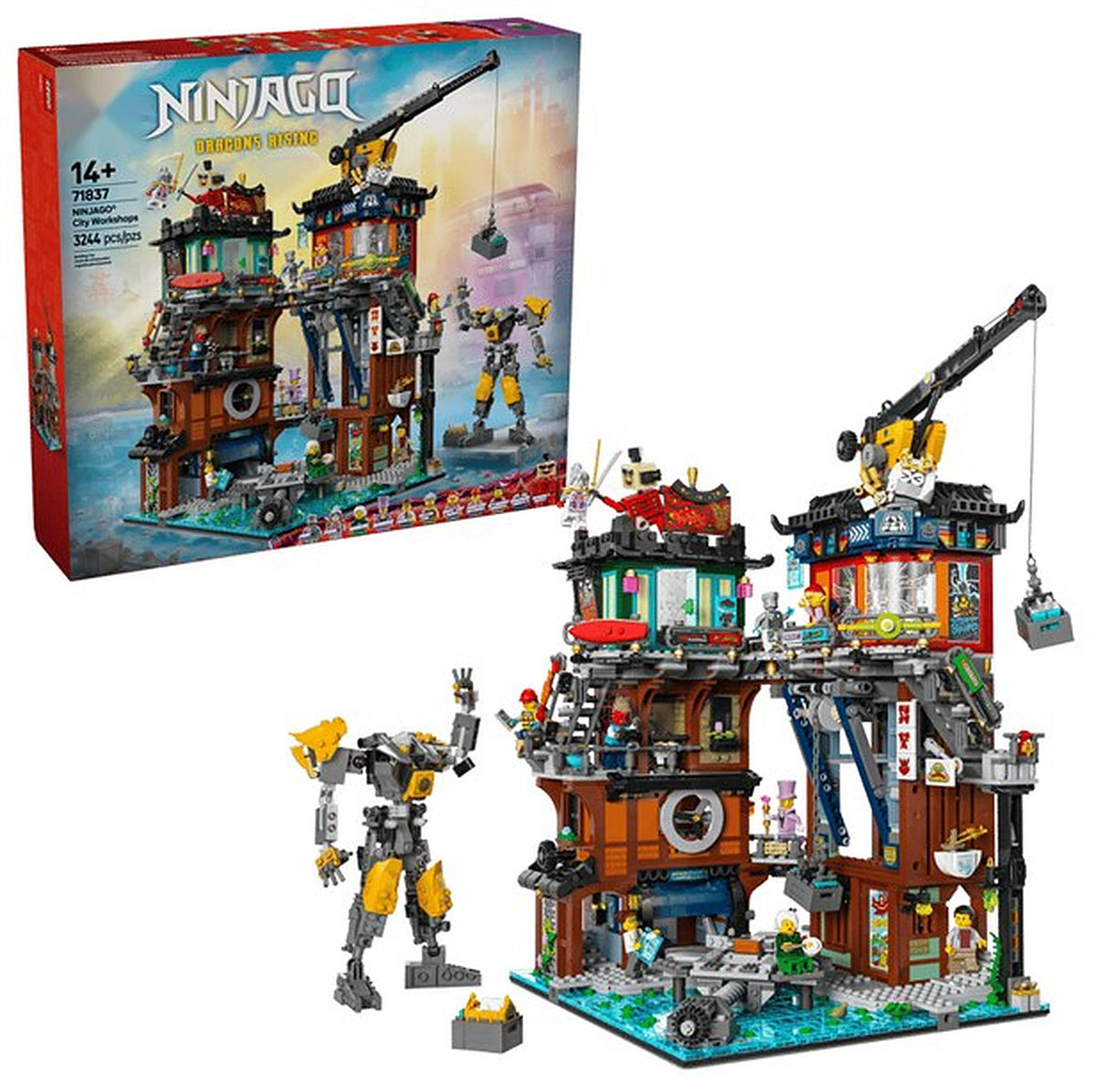 NINJAGO City Workshops (3244+pcs)