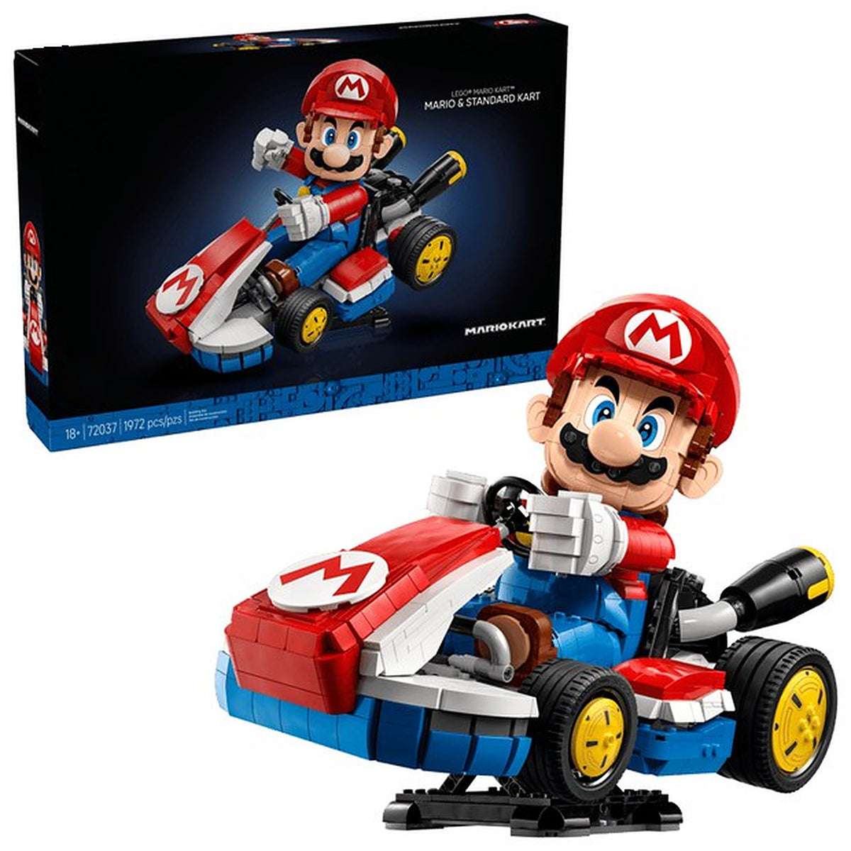 Mario Kart - Mario & Standard Kart (1972+pcs)