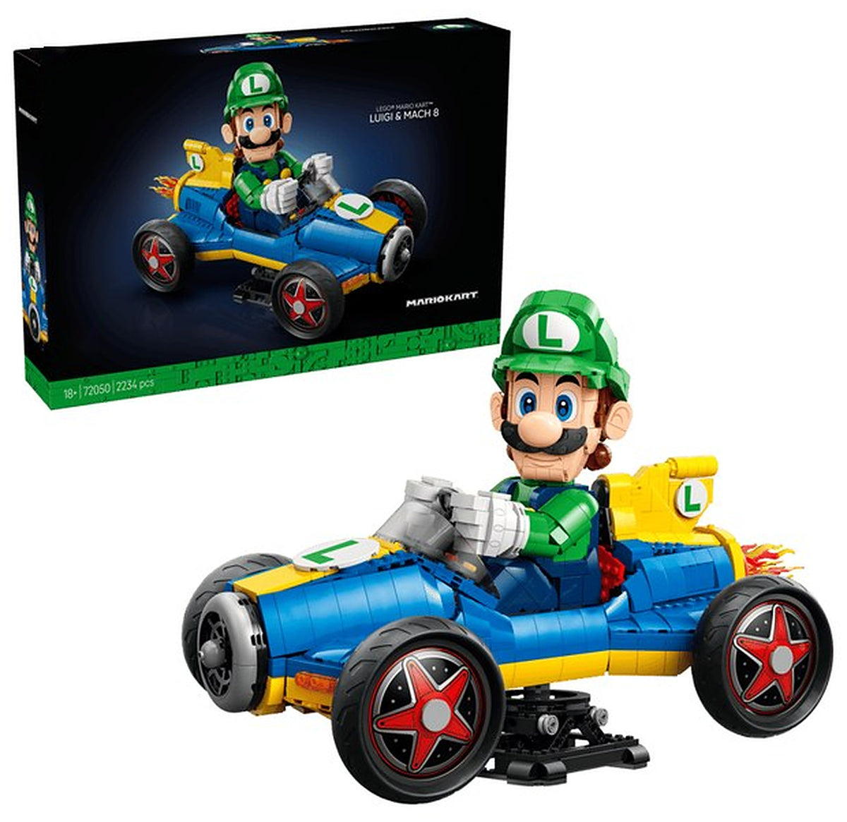 Mario Kart - Luigi & Mach 8 (2234+pcs)
