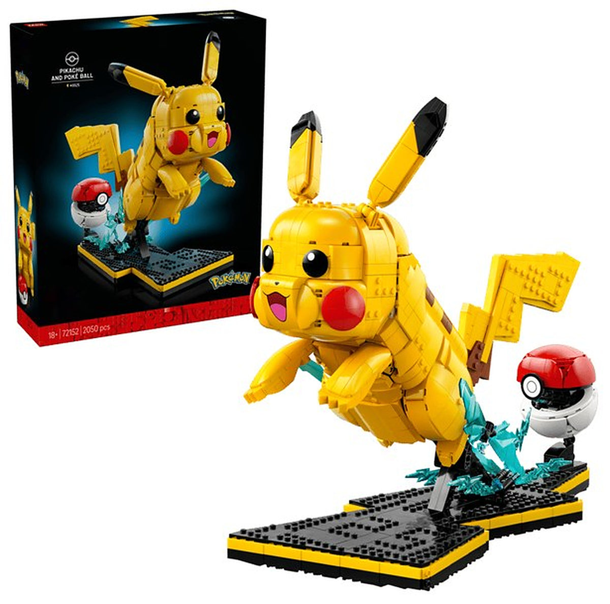 Pikachu and Poke Ball (2050+pcs)