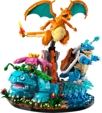 Florizarre, Dracaufeu et Tortank (6838+ pièces)