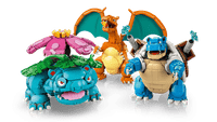 Florizarre, Dracaufeu et Tortank (6838+ pièces)