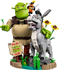 Shrek, Donkey & Puss in Boots (1403+pcs)