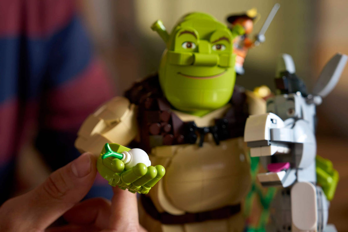 Shrek, Donkey & Puss in Boots (1403+pcs)