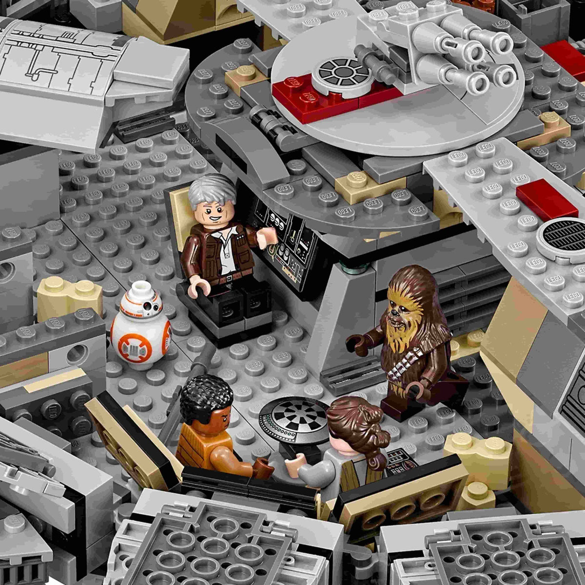 Millennium Falcon (1329+pcs)